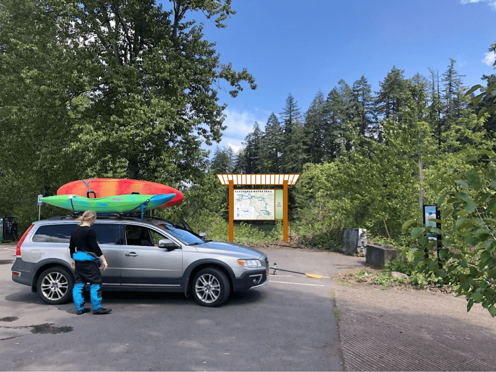 Running a Shuttle for a Clackamas Water Trail Float