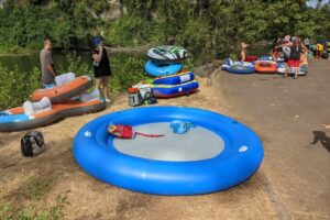 giant tube at barton park