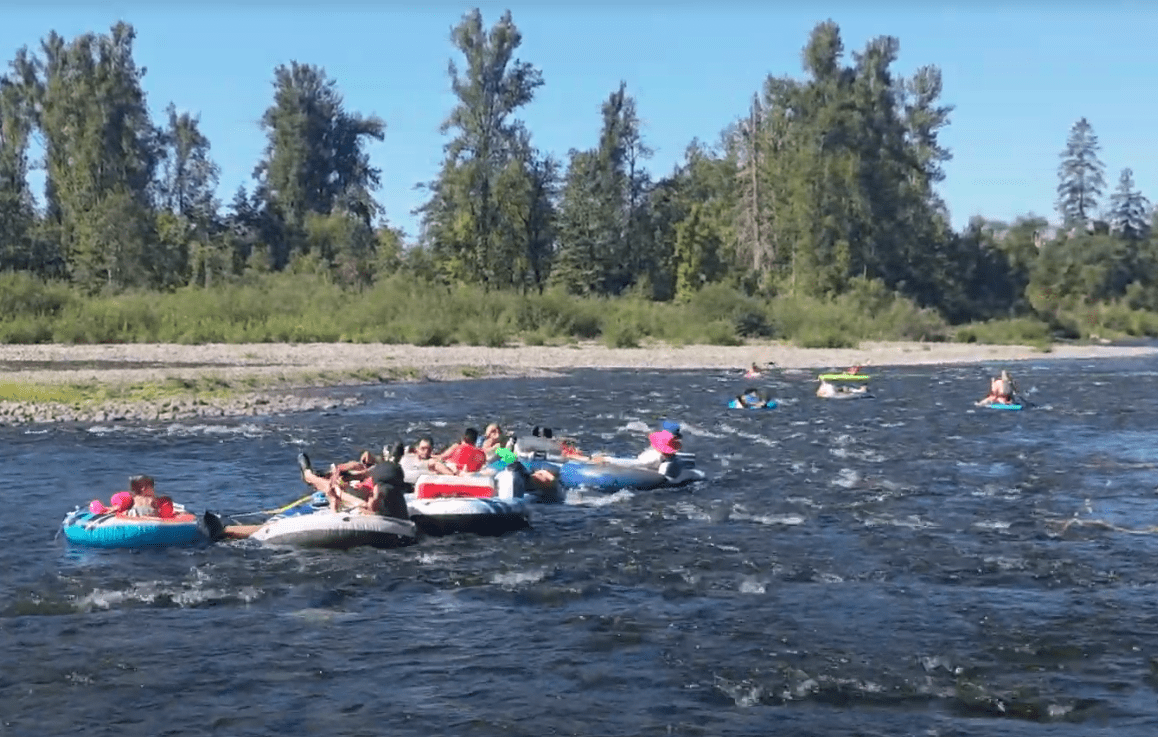 tubers on clackamas