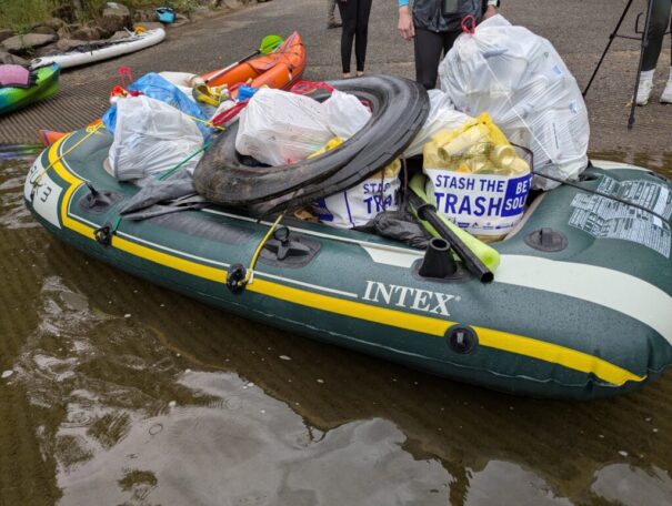 cleanup boat